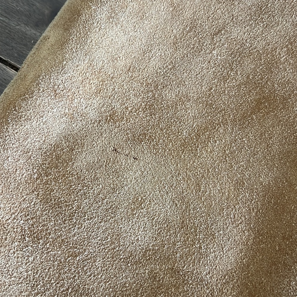 Rare Vintage Suede Sherpa Vest - Picture 5 of 9